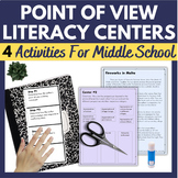 Point of View Literacy Centers Hands On Activities for Mid