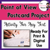 Point of View Postcard Activity for Any Text - Print & Digital