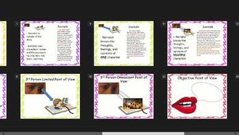 Preview of Point of View Poster Pack/Anchor Charts in English & Spanish