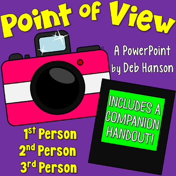 Preview of Point of View PowerPoint Lesson with Practice Passages: 1st, 2nd, and 3rd Person