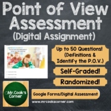Point of View Quiz (POV) - Digital Assessments (Google Forms)