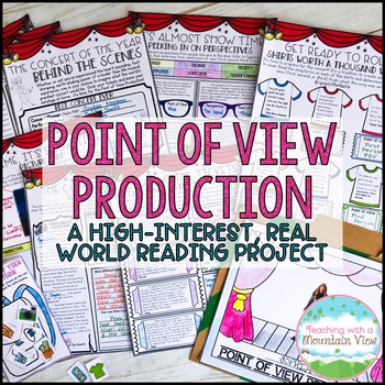 Preview of Point of View Reading Project
