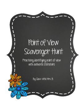 Preview of Point of View Scavenger Hunt