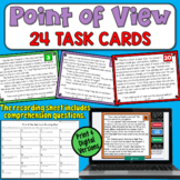 Point of View Task Cards: Practice for 3rd and 4th Grade