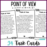 Point of View Task Cards - Distinguish Point of View from 