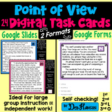 Point of View Task Cards Using Google Forms or Slides: 24 