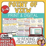 Point of View Task Cards - Beginner Set 1 Print & Digital Google Apps & Easel!