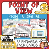 Point of View Task Cards - Advanced Set 2 Print & Digital Google Apps & Easel!