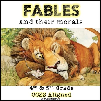 Preview of Aesops Fables with Comprehension Questions The Boy Who Cried Wolf Lion & Mouse +