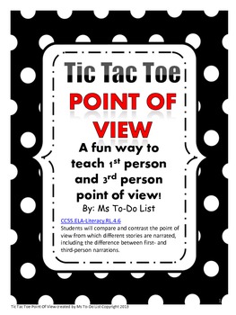 Preview of Point of View Tic Tac Toe Game