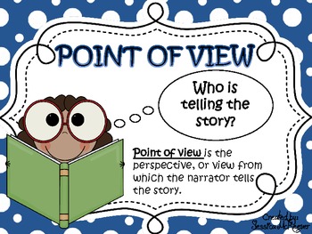 Point of View Unit w/ Voices in the Park by The Loyal Teacher Shop