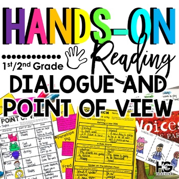 Preview of Dialogue, Point of View, Perspective Hands-on Reading and Writing Activities