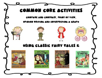 Preview of Point of View and Other Common Core Activities Using Fairy Tales & Spin-Offs