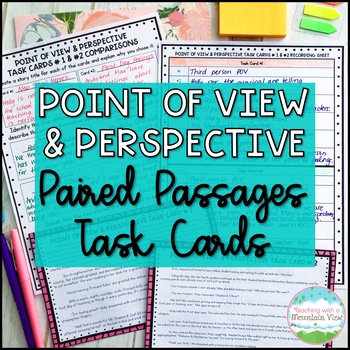 Preview of Point of View and Perspective Paired Passages
