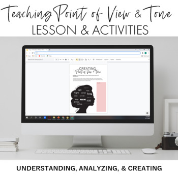 Preview of Point of View & Tone: Elements of Fiction / Literature Lesson and Activities