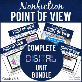 Preview of Point of View in Nonfiction DIGITAL BUNDLE for Middle School