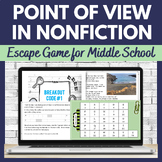 Point of View in Nonfiction Digital Escape Game for Middle School