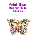 Pointillism Butterflies Art Lesson Plan
