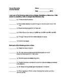 Points, Lines, & Planes Review Packet