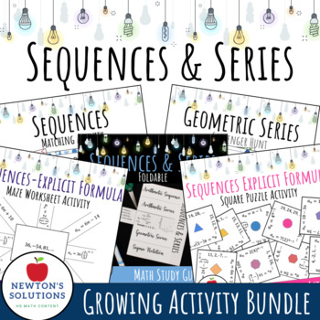 sequences and series activity