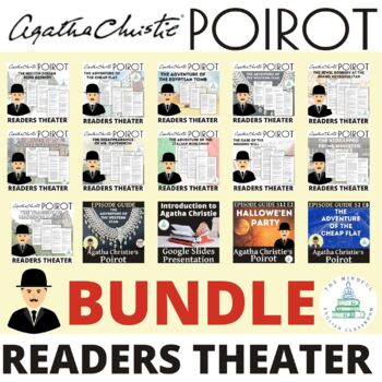 Preview of Poirot Investigates | Short Story and Movie Guide Bundle | Readers Theater