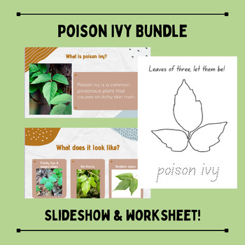 Preview of Poison Ivy Identification Bundle
