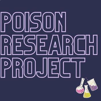 Preview of Poison Research Project - Wanted Sign (Toxicology/Forensics/No Prep/Easy)