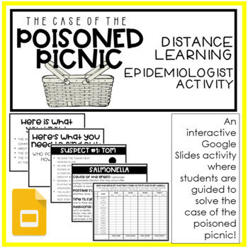 Preview of Poisoned Picnic Epidemiologist Activity | Career Exploration | Digital & Paper 