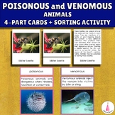 Dangerous Animals Sorting Activity | Poisonous / Venomous 