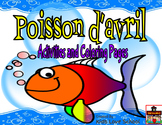 Poisson d'avril-April Fools Day-Activities and Coloring Pa