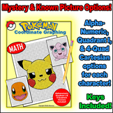 Pokémon Coordinate Graph Mystery Pictures! Ordered Pairs G