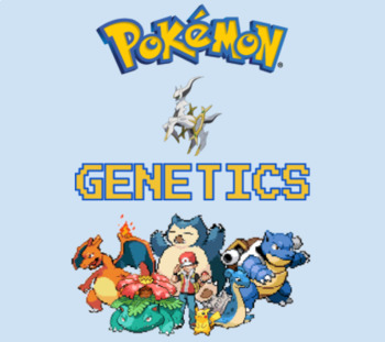 Pokémon Genetics (Punnett Squares) Bundle by Mr Zielke | TPT