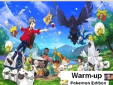 Pokémon Sword & Shield Warm-up Activity