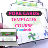 Poke Cards Editable PowerPoint Templates Course