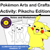 Pokemon Arts and Crafts Activity: Pikachu Edition!