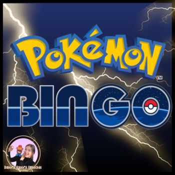 Preview of Pokemon BINGO Game: Virtual Therapy & Printable