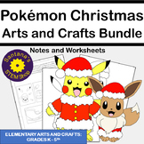 Pokemon Christmas Arts and Crafts Activity Bundle