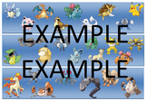 Pokemon Classroom Pinboard Borders