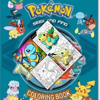 Preview of Pokemon Coloring pages Adventure