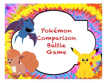 Preview of Pokemon Comparison Battle Game