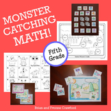 Pokemon GO Inspired Monster Catching Math for Fifth Grade