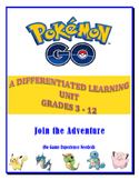 Pokémon Go - A Differentiated Learning Unit