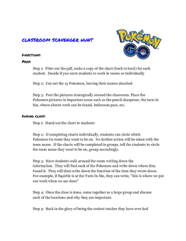 A new Scavenger Hunt!!! - Pokémon Vortex Event 'Magearna Scavenger Hunt' 