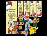 Pokémon Inspired Bookmarks: Motivational Phrases for Kids'