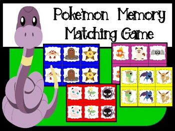 Pokemons matching games - Online & free