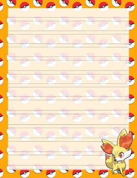 Pokemon Notebook Student Homework Book Picchu Animation Pattern