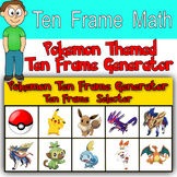 Pokemon Random Ten Frame Generators - Interactive Smart Bo