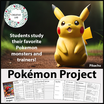 Preview of Pokemon Research Project - PBL
