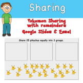 Pokemon Sharing Student Activity Google Slide and Easel Ac