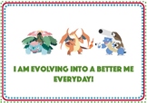 Pokemon Social Story- Evolving into a Better Me Everyday